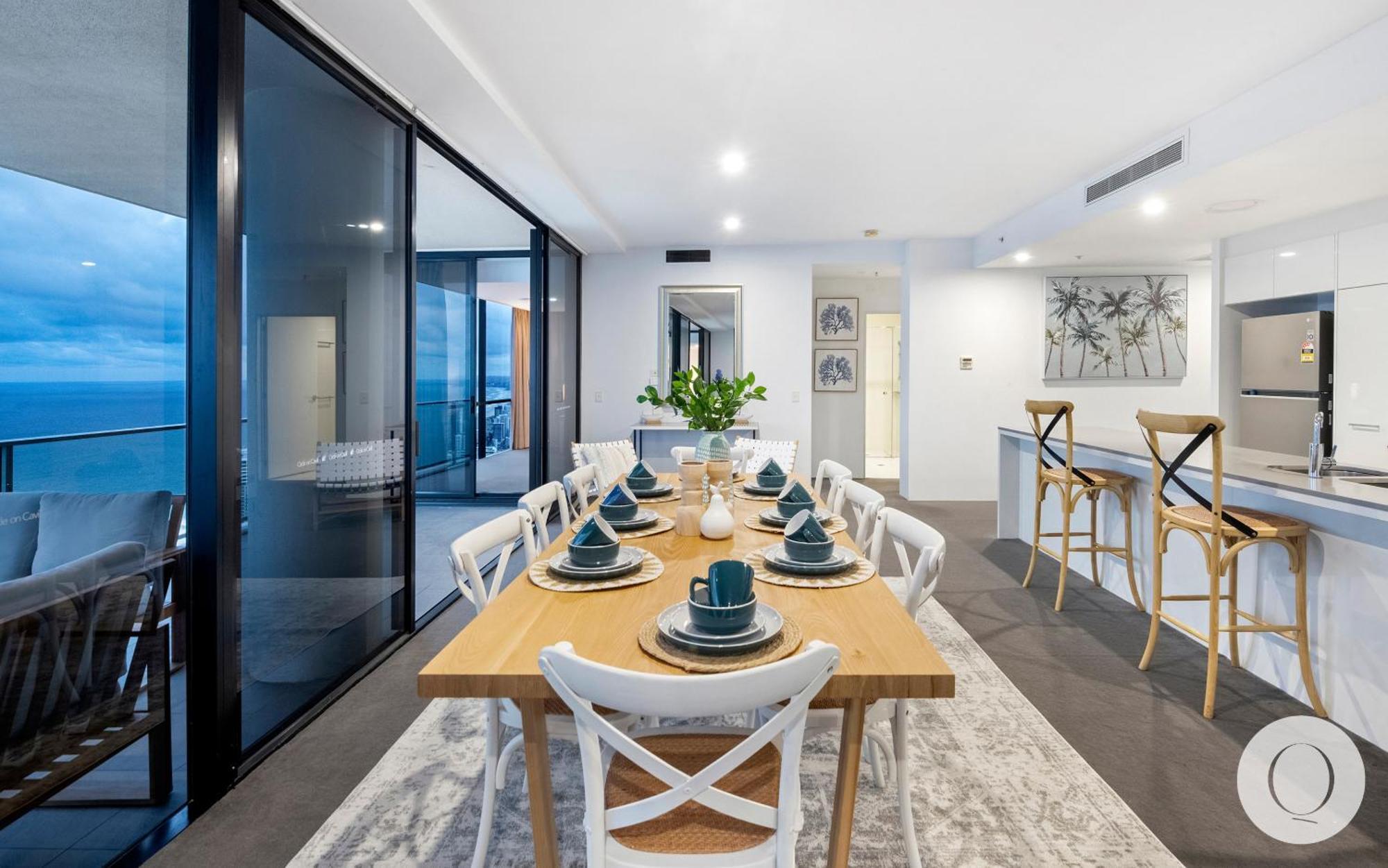 5 Bedroom Executive Sub Penthouse In The Heart Of Surfers With Full Ocean Views - Sleeps 12 - Circle On Cavill Amazing!! โกลด์โคสต์ ภายนอก รูปภาพ